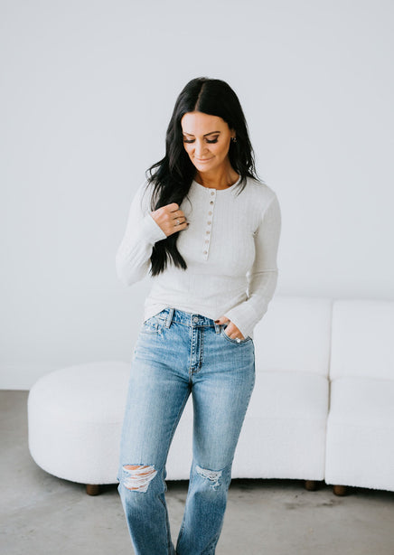 Graycie Ribbed Top