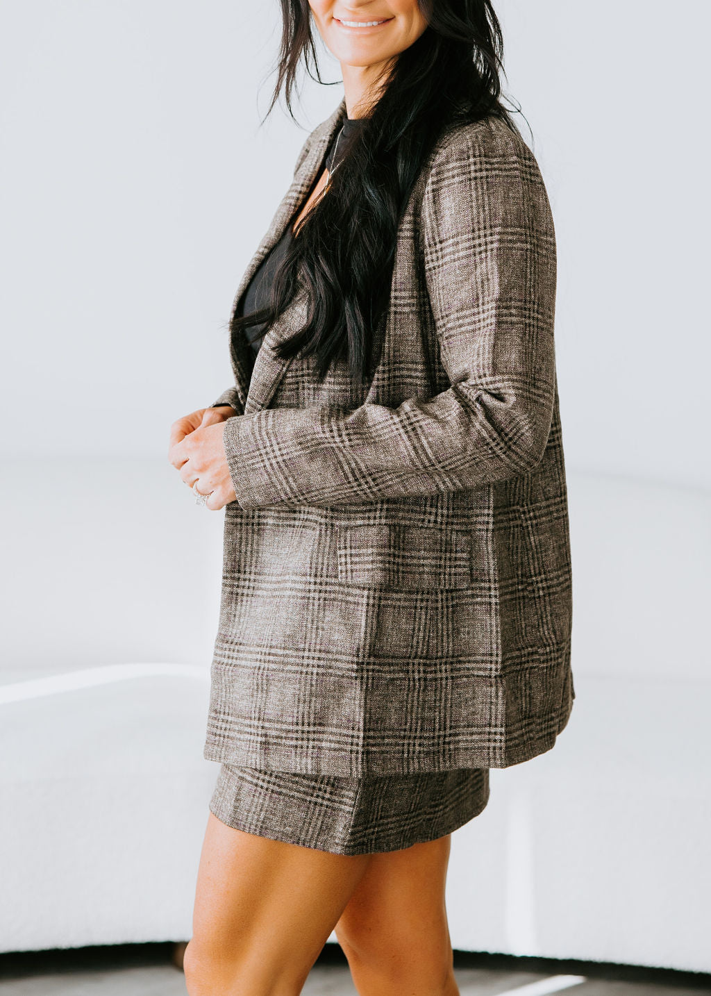 Mylee Plaid Blazer