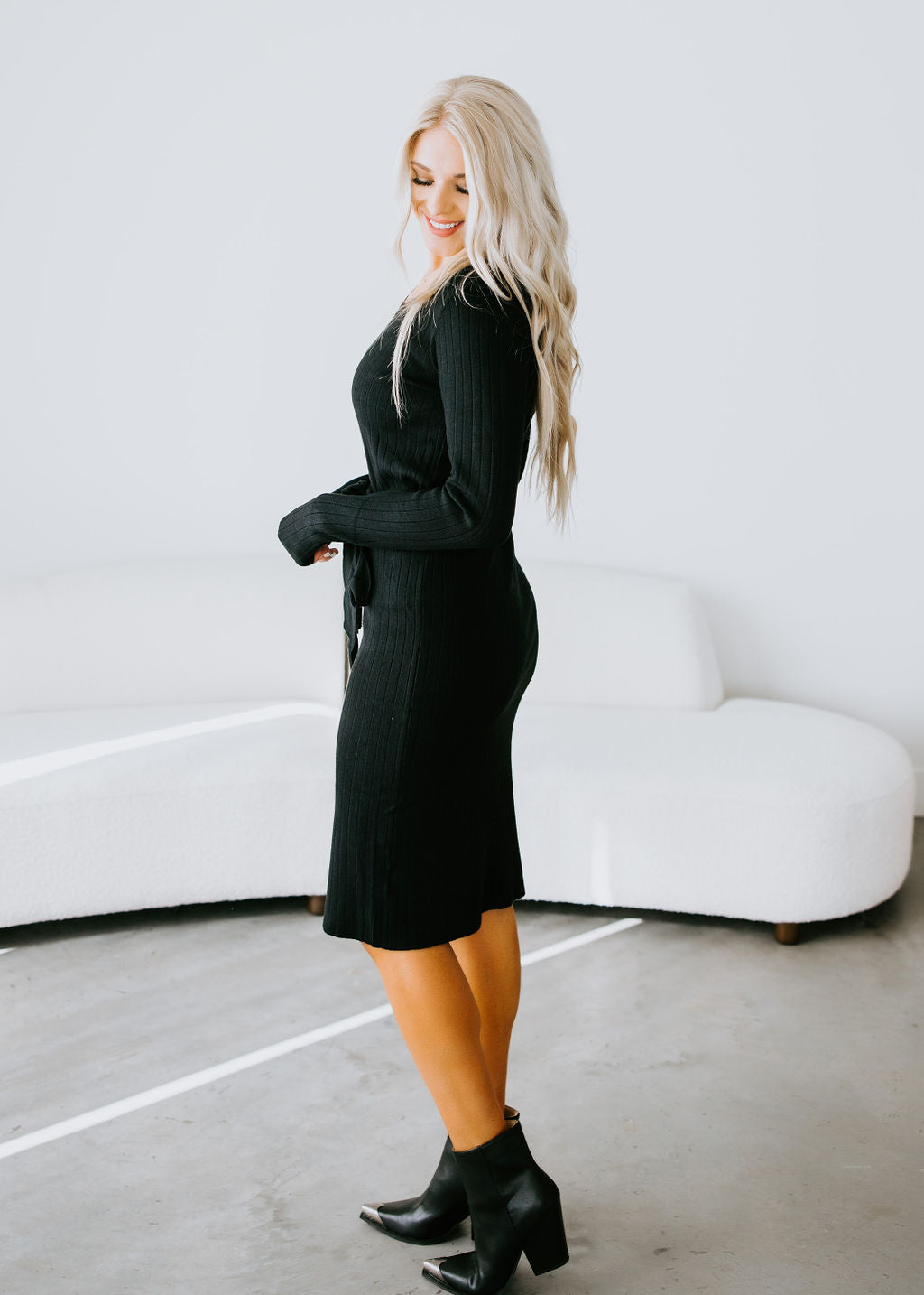 Kade Ribbed Knit Dress