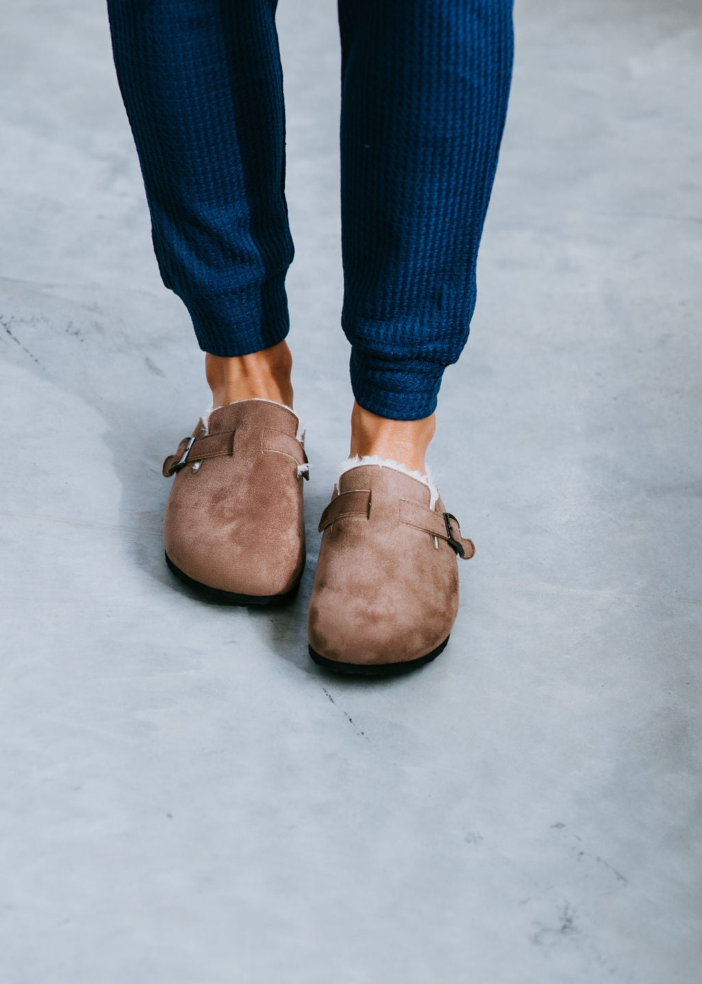 Bria Suede Clogs