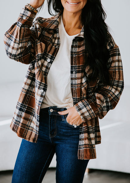 Dawson Plaid Shacket