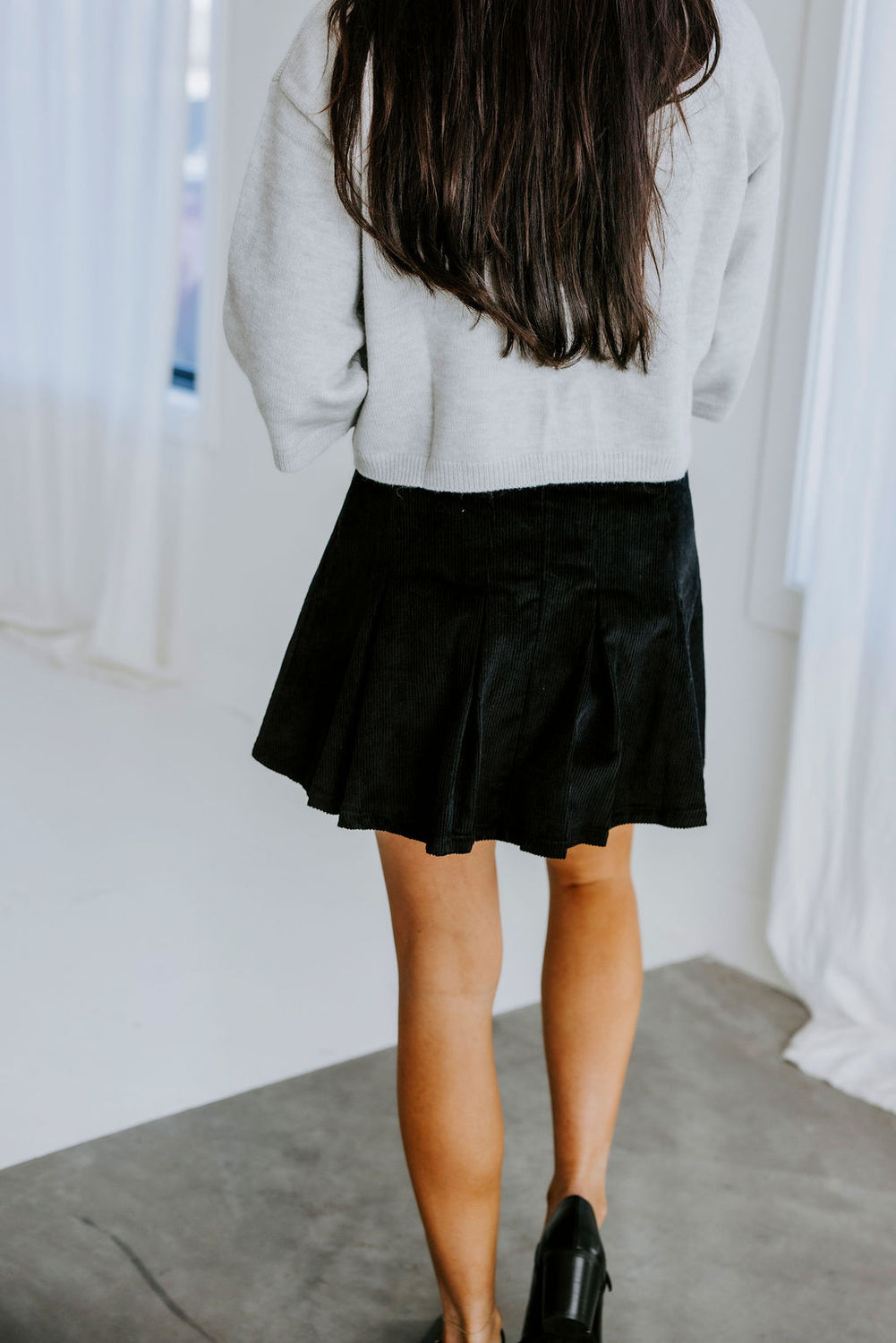 Clarah Corduroy Mini Skirt