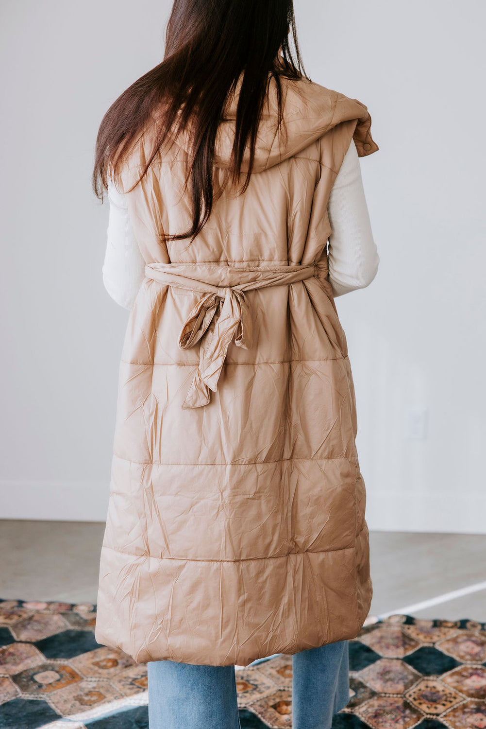 Micalea Midi Puffer Vest