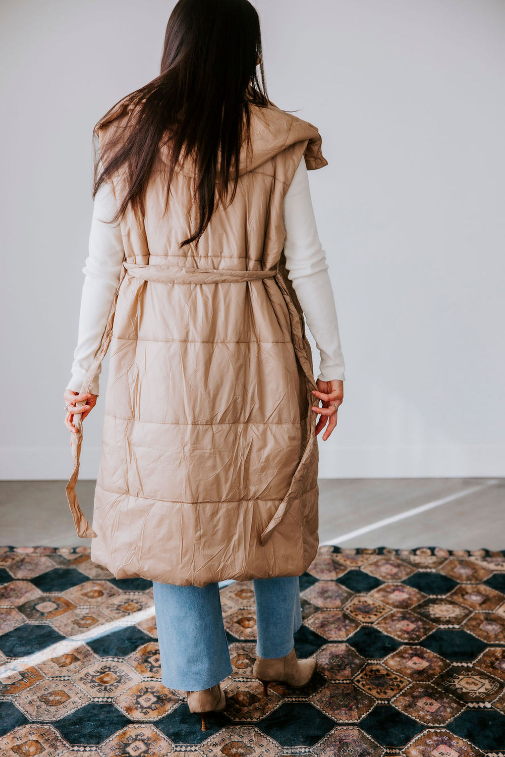 Micalea Midi Puffer Vest