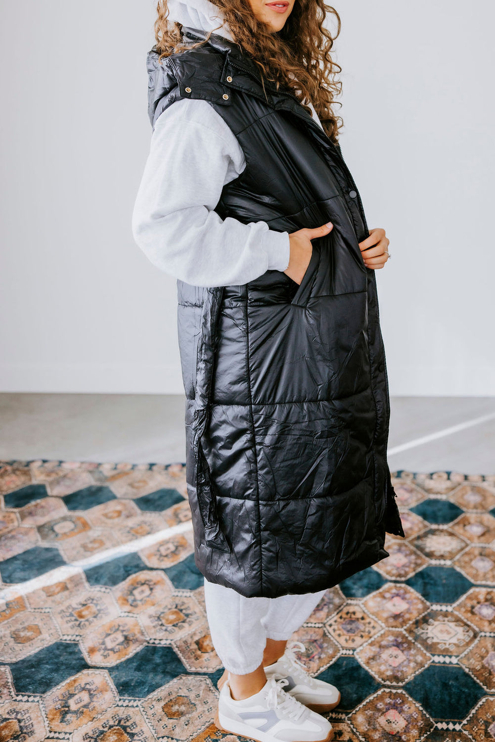 Micalea Midi Puffer Vest