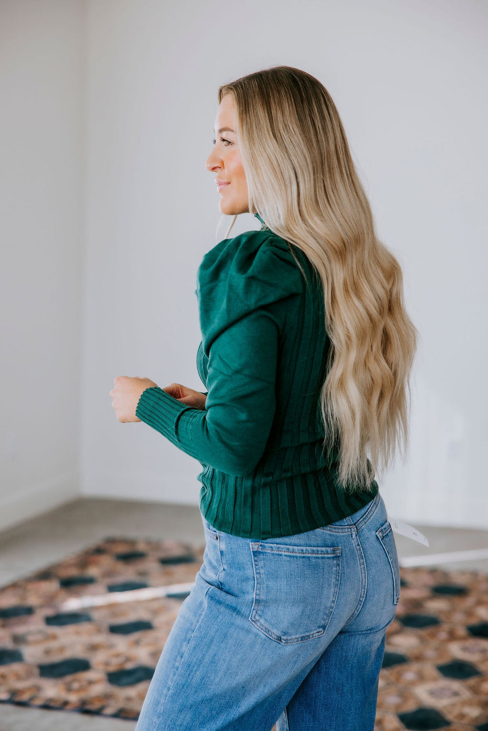 Desiree Mock Neck Knit Top