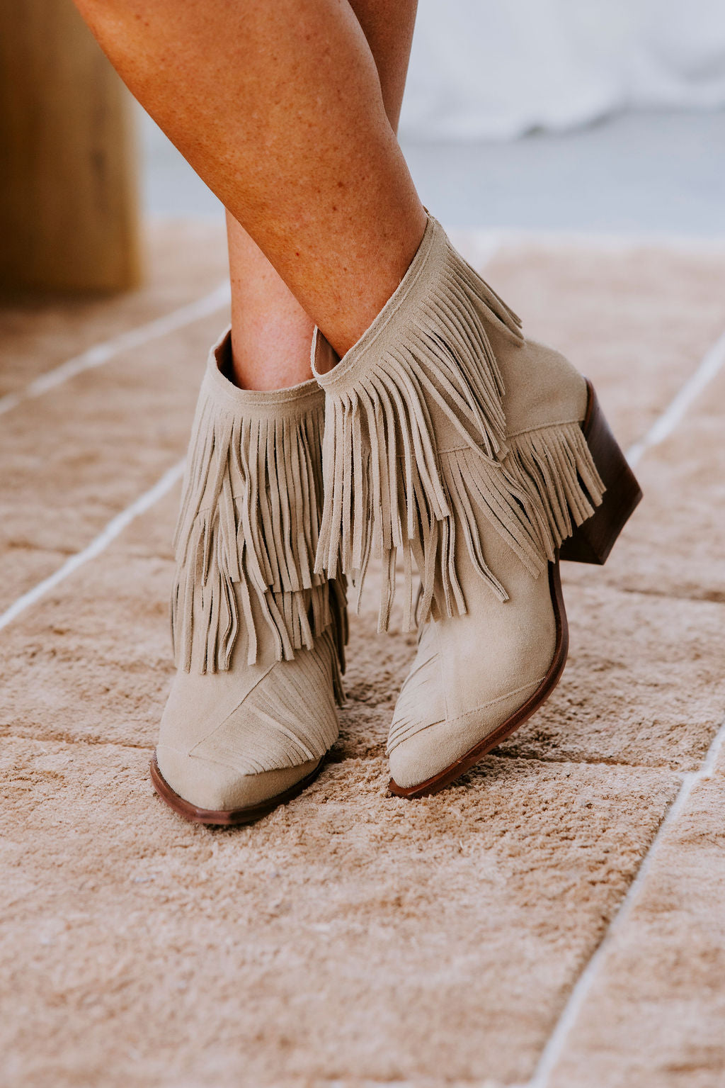 image of Dolce Vita Torey Fringe Booties