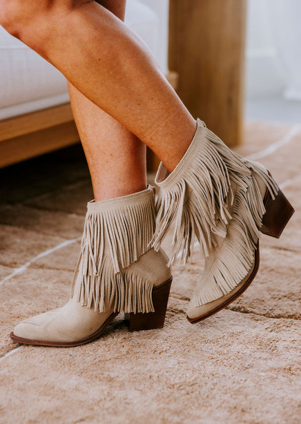 Dolce Vita Torey Fringe Booties product view