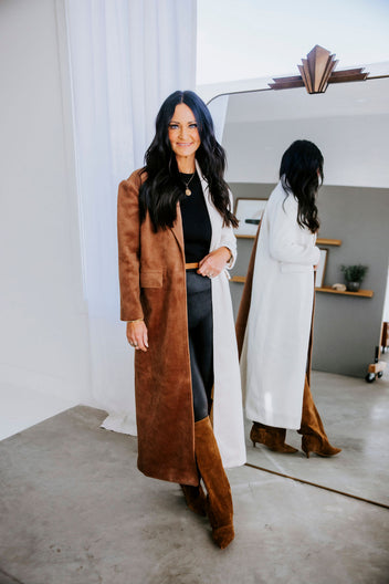 Andey Colorblock Trench Coat