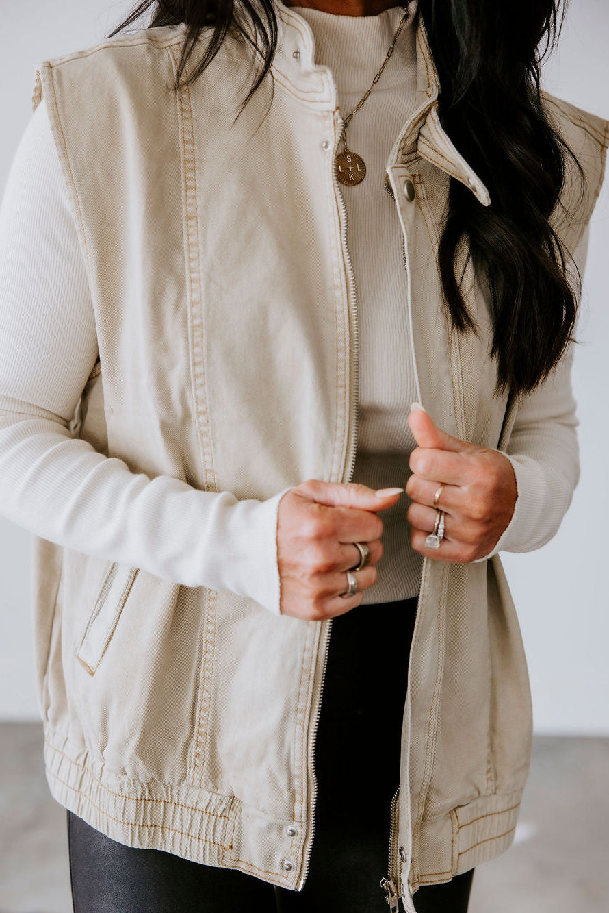 Edie Denim Vest