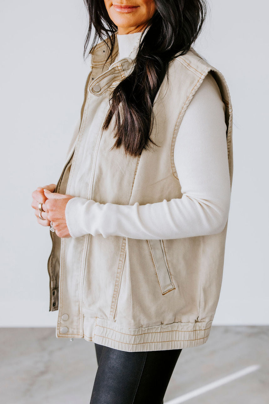 Edie Denim Vest