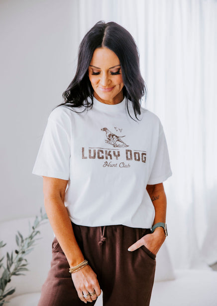Lucky Dog Hunt Club Graphic Tee product view