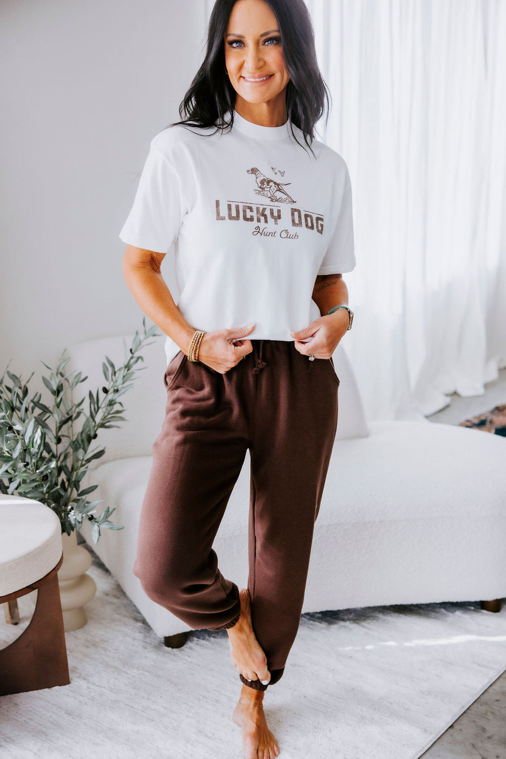 Lucky Dog Hunt Club Graphic Tee