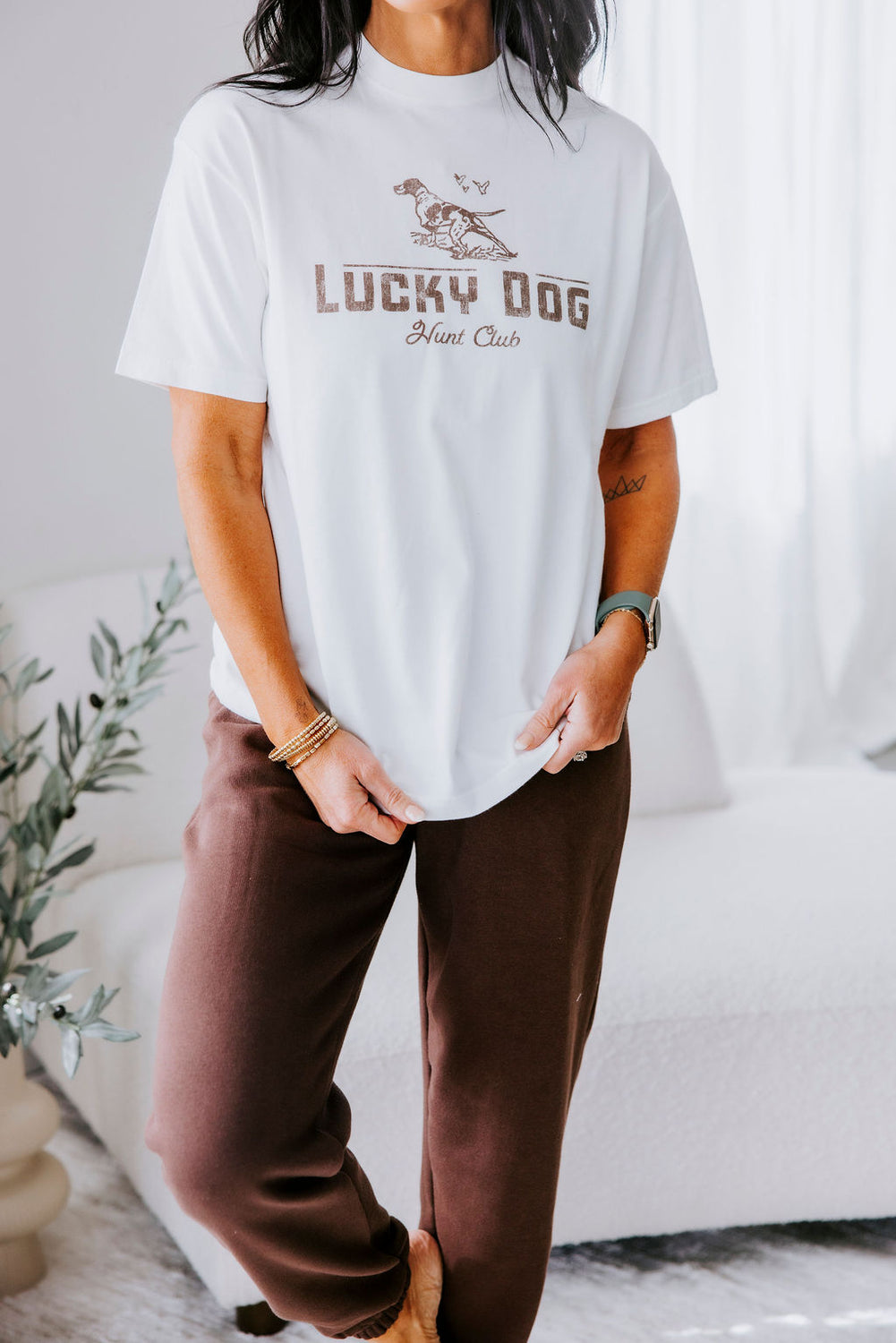 Lucky Dog Hunt Club Graphic Tee