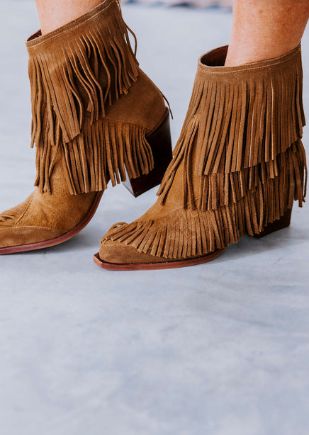 Dolce Vita Torey Fringe Booties product view