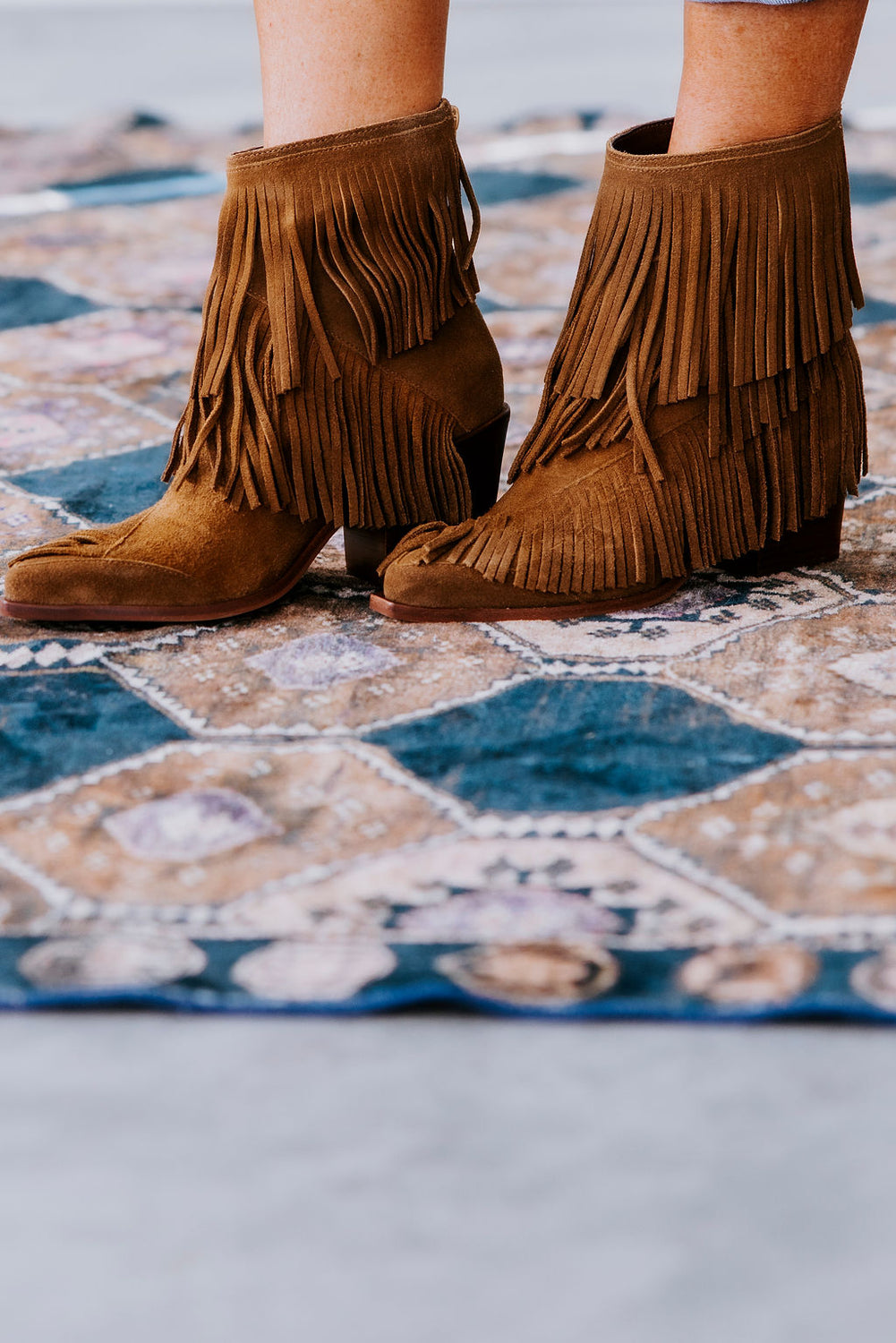 Dolce Vita Torey Fringe Booties