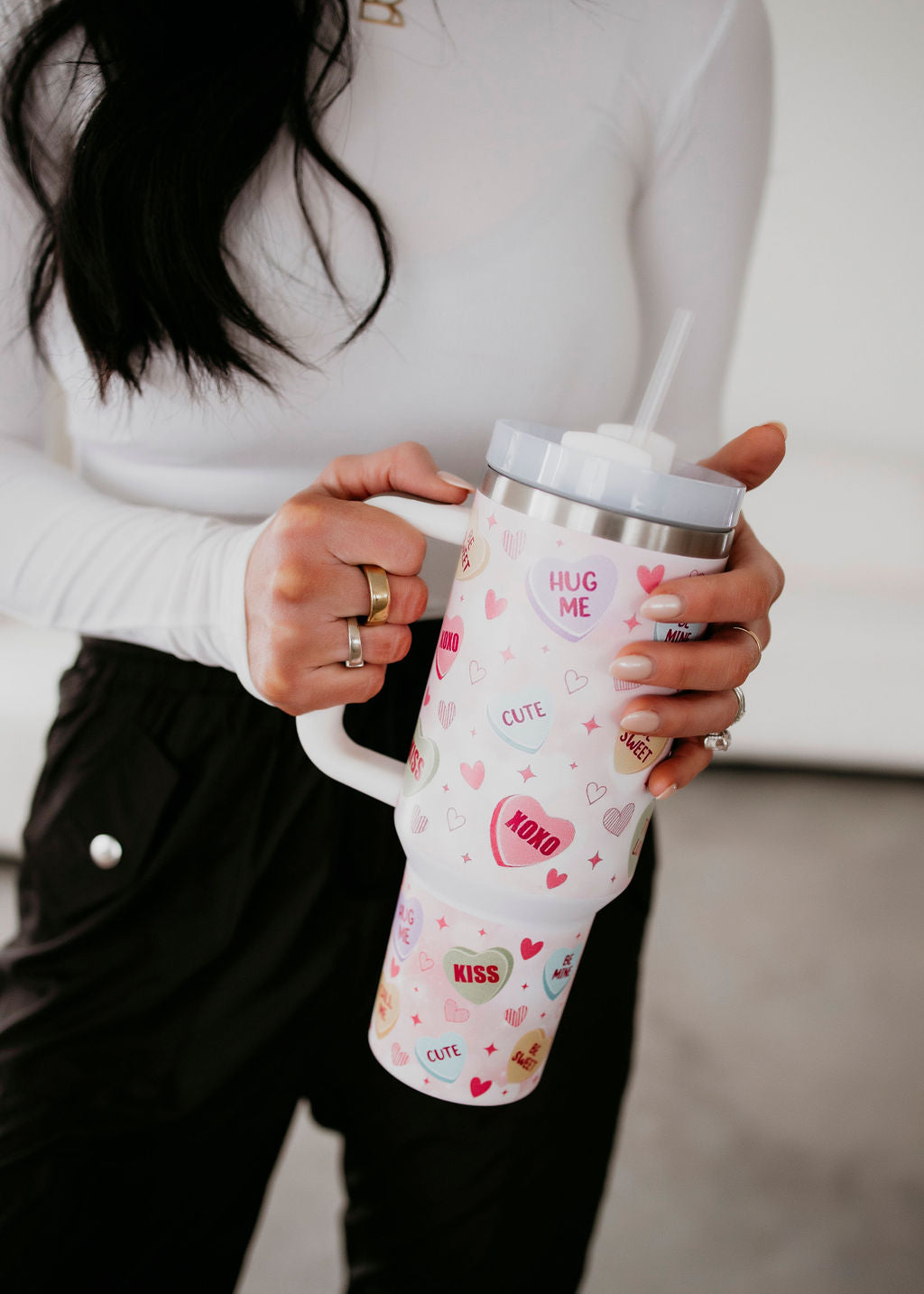 Candy Heart Tumbler