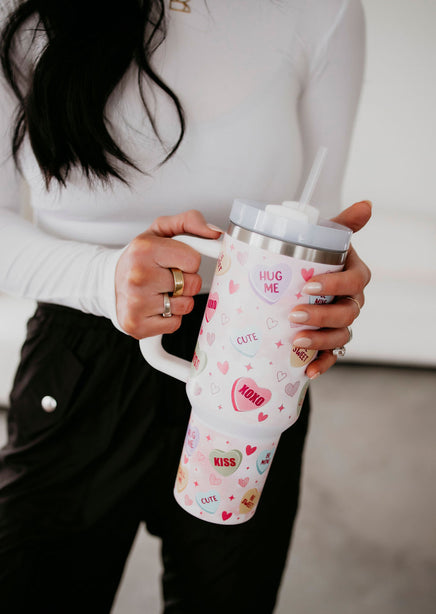 Candy Heart Tumbler