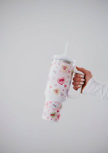 Candy Heart Tumbler