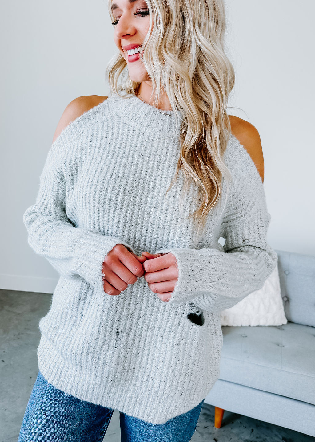 Kace Distressed Sweater