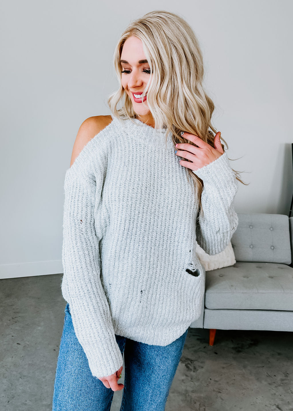 Kace Distressed Sweater