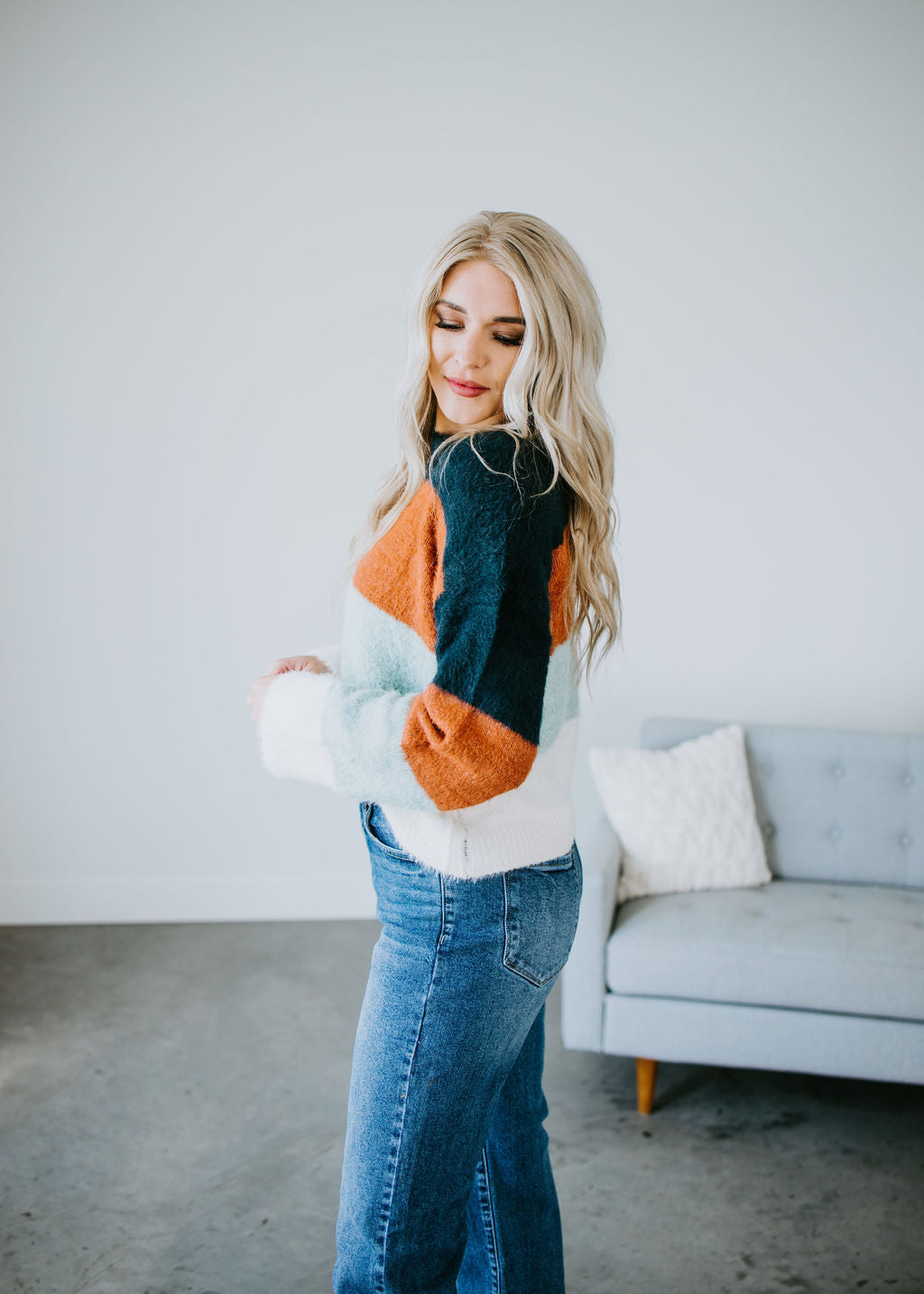 Bev Colorblock Sweater