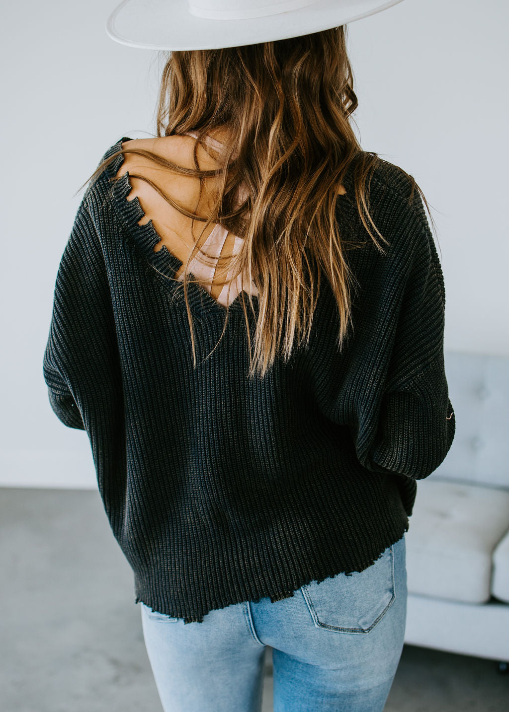 Daniela Distressed Sweater