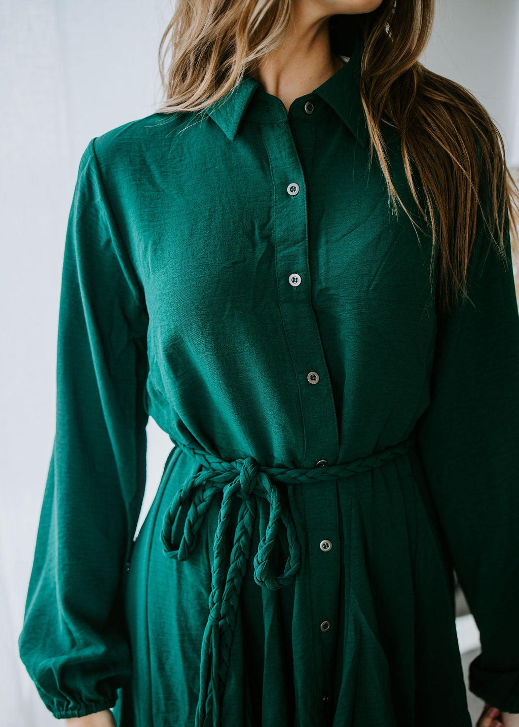 Breckynn Button Down High Low Shirt Dress – Lauriebelles