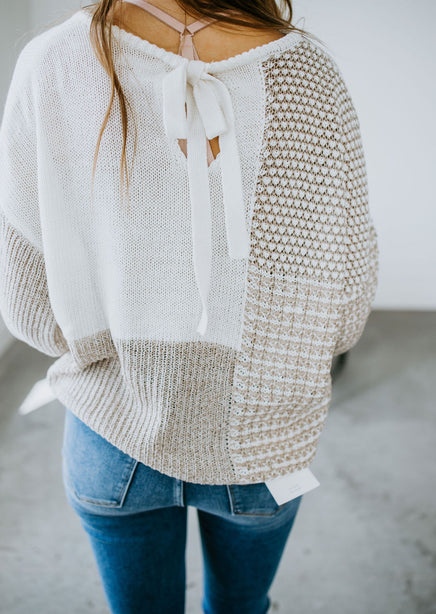 Kay Colorblock Knit Sweater