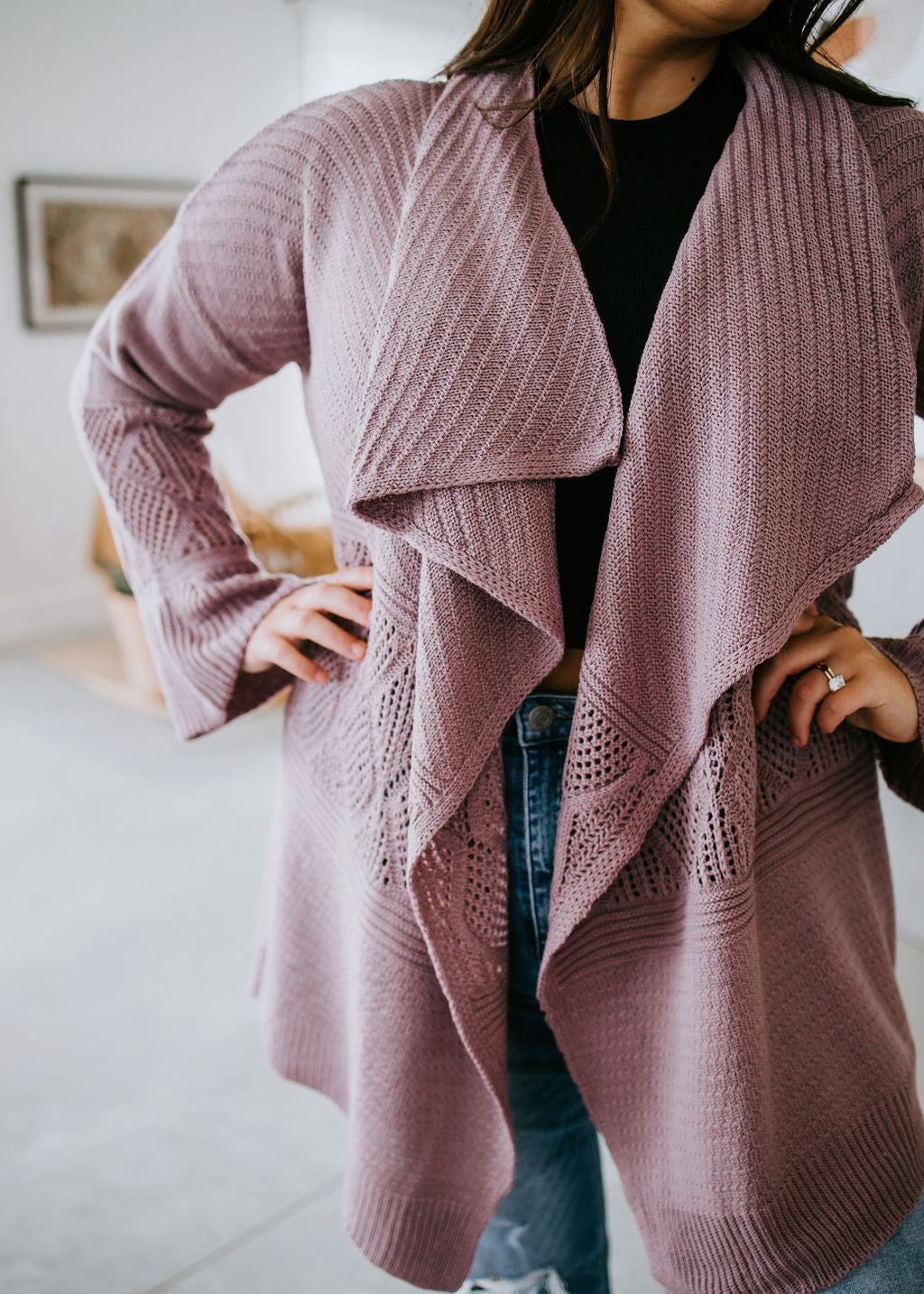 Kortni Textured Cardigan