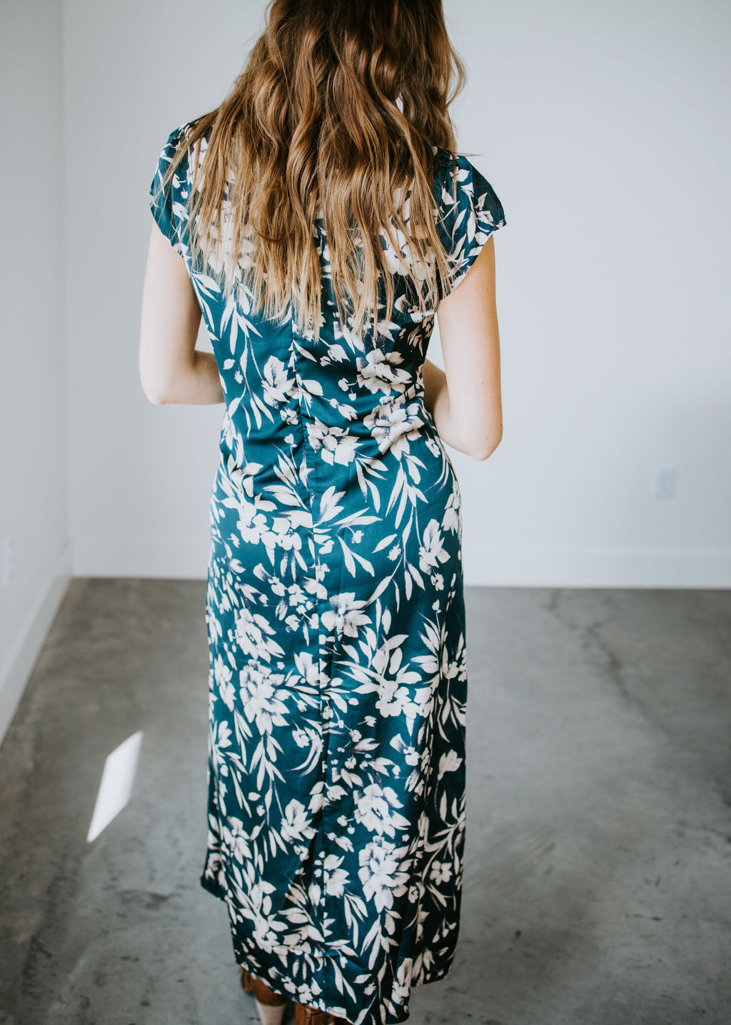 Raena Floral Midi Dress