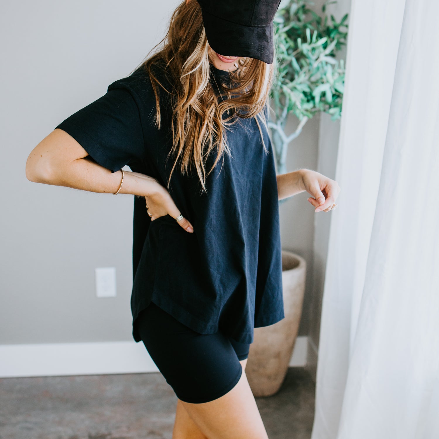 Veblen Oversized Tee by Lily & Lottie