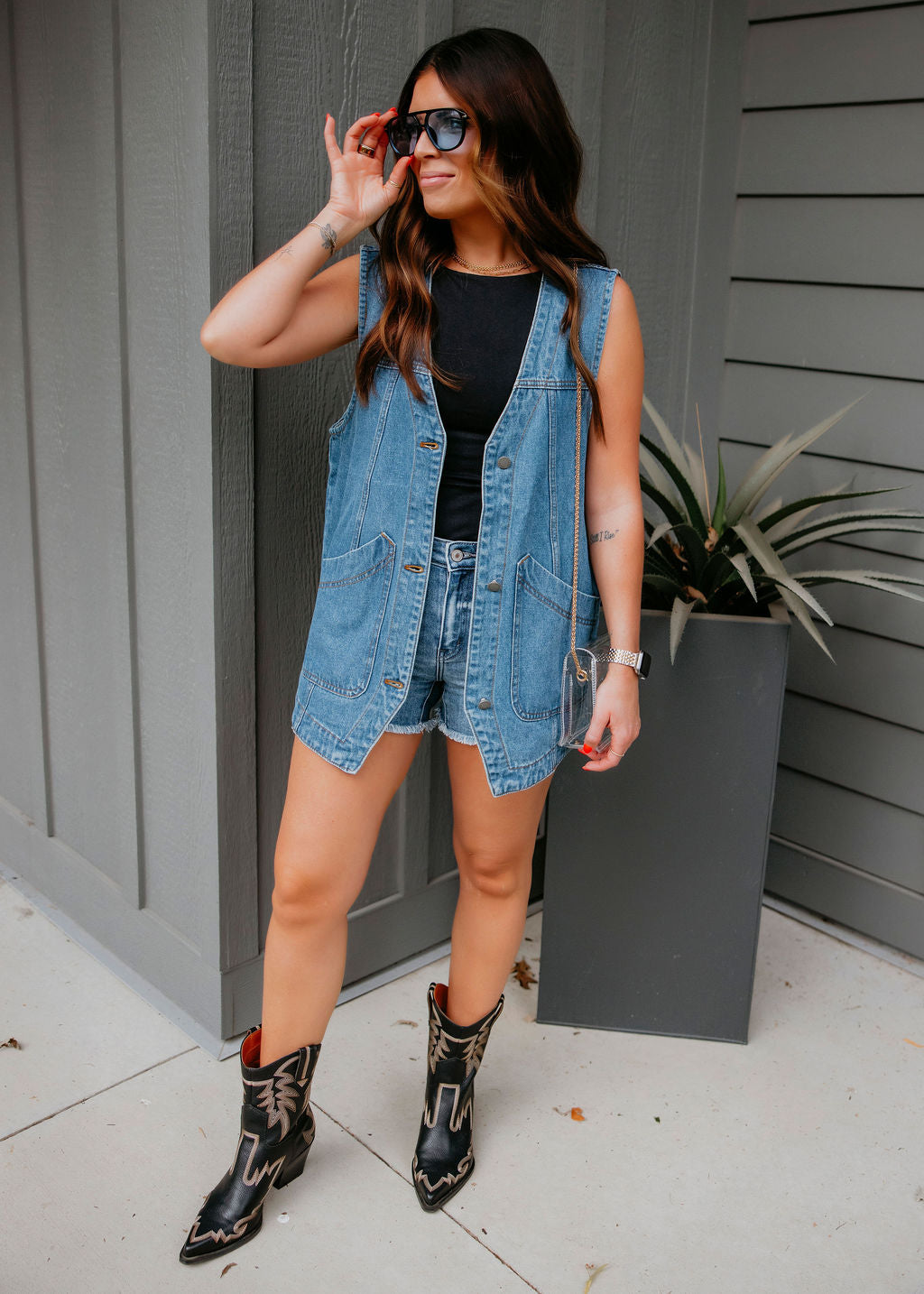 Kennie Denim Vest