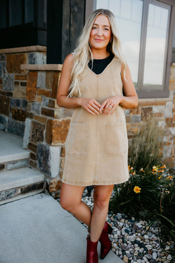 Ophelia Denim Mini Dress