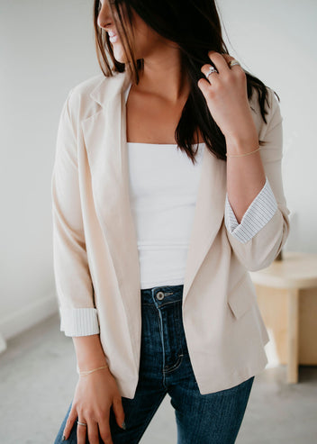 Brennan Linen Blazer