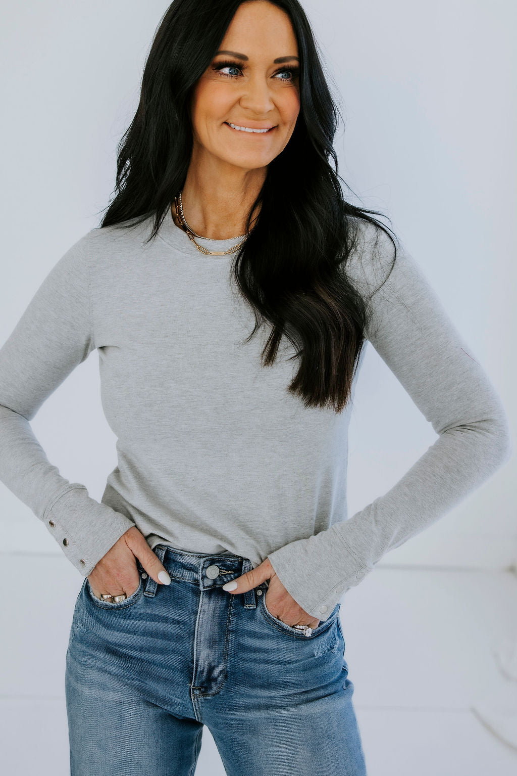 image of Marin Long Sleeve Top by Lily & Lottie