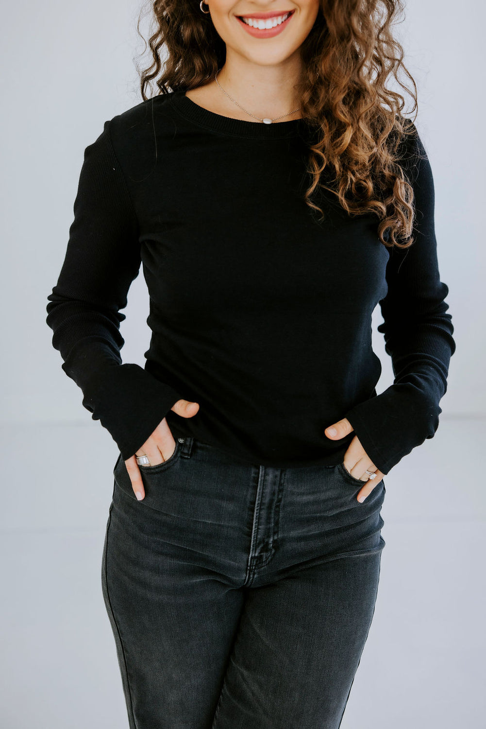 Kyra Long Sleeve Top by Lily & Lottie