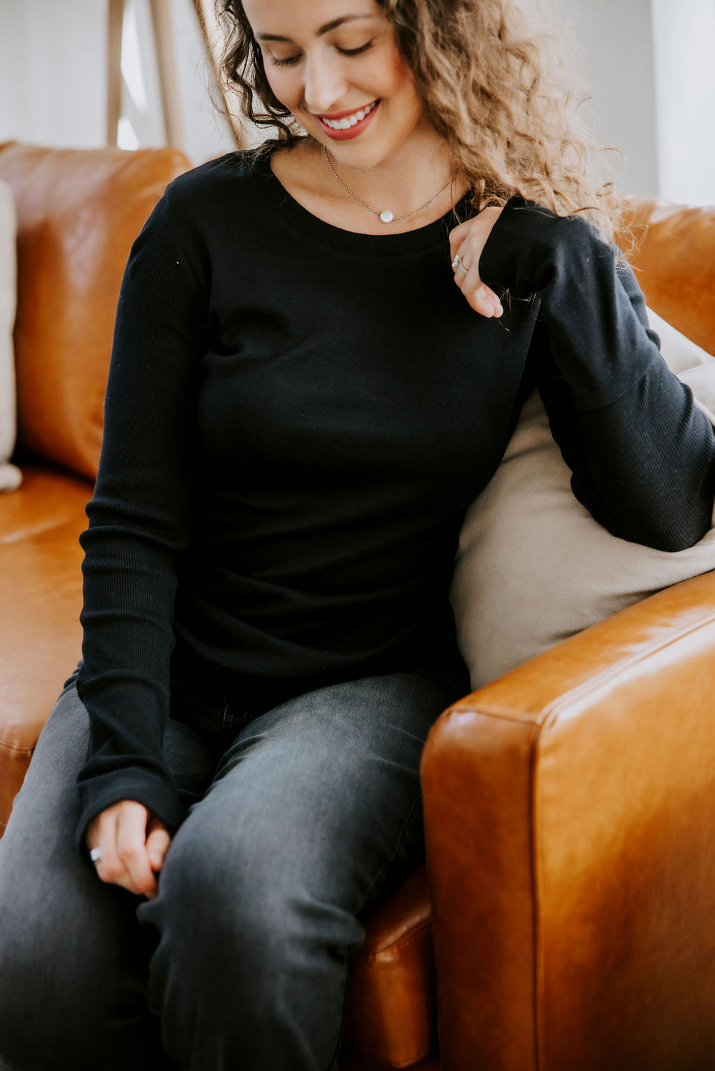 Kyra Long Sleeve Top by Lily & Lottie