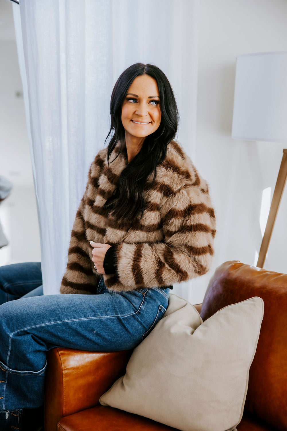 Darlyn Faux Fur Coat