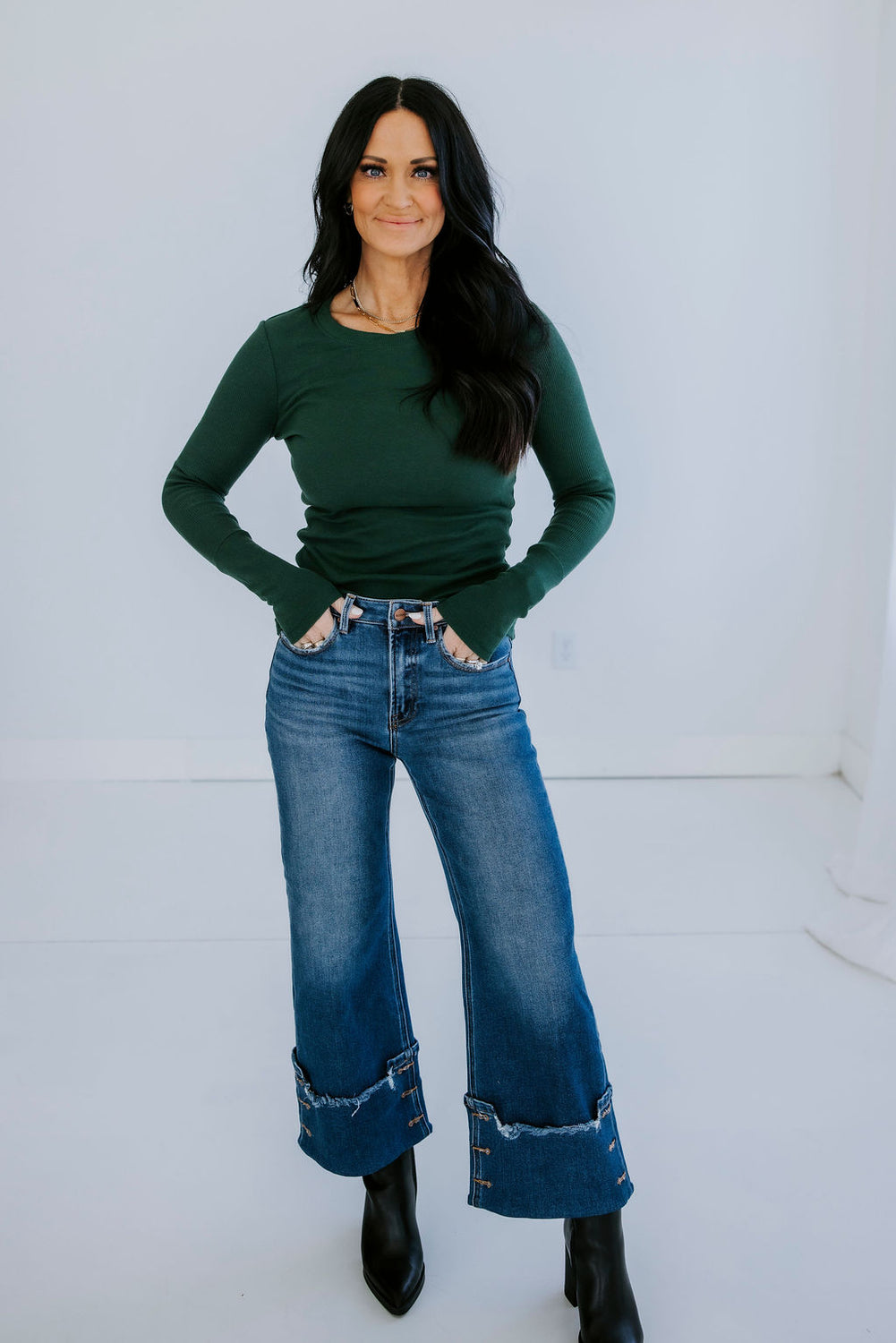 Kyra Long Sleeve Top by Lily & Lottie