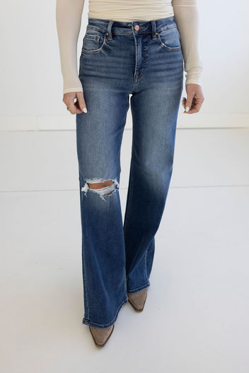Jakob Risen Wide Leg Jeans
