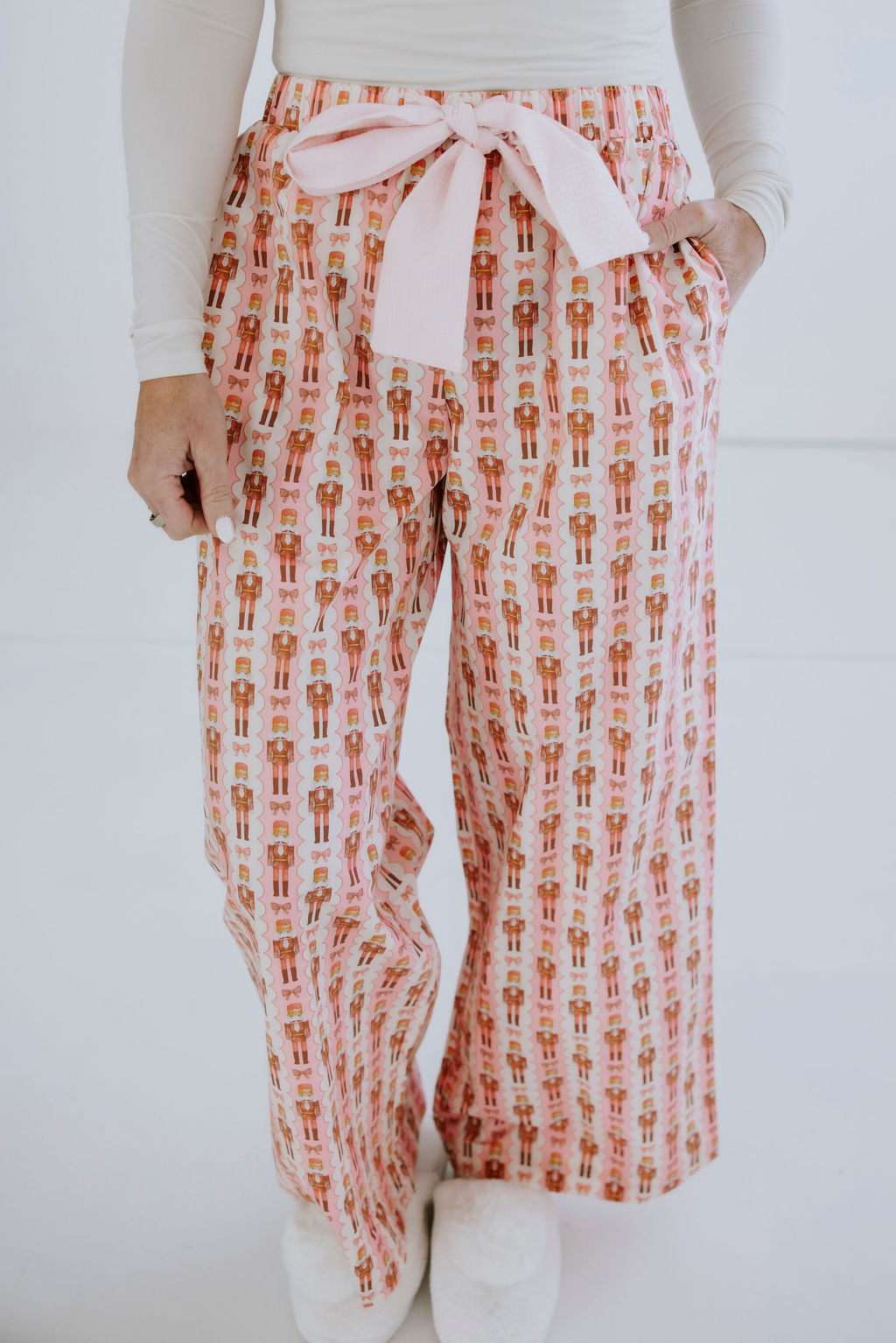 image of Nutcracker Printed Pajama Pants
