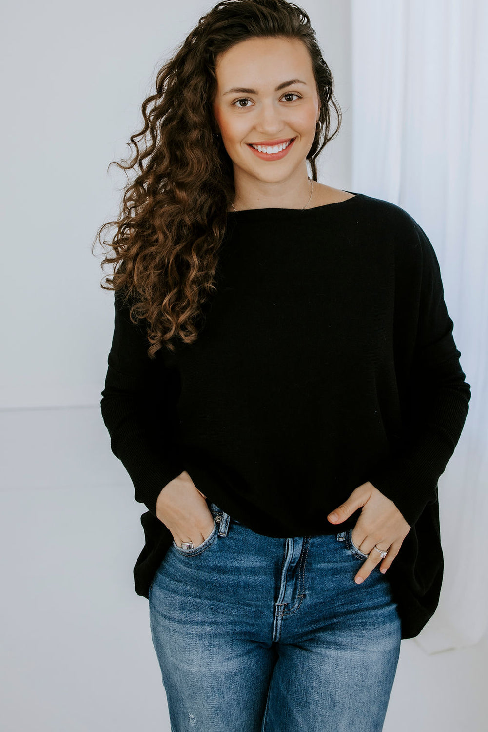 Sydni Batwing Oversized Sweater