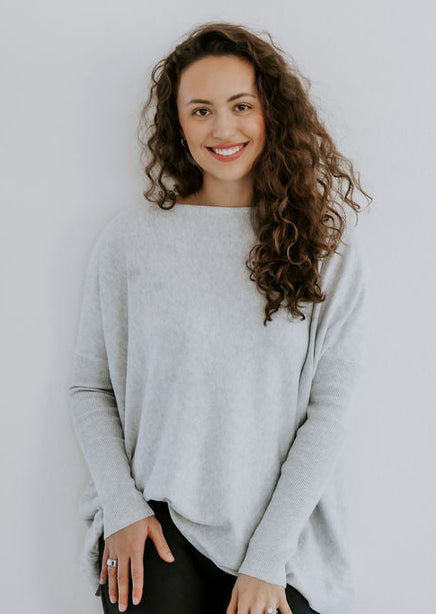 Sydni Batwing Oversized Sweater product view