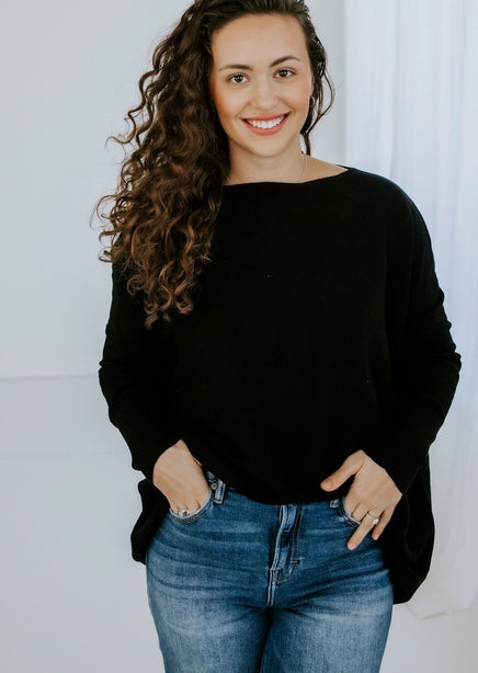 Sydni Batwing Oversized Sweater product view