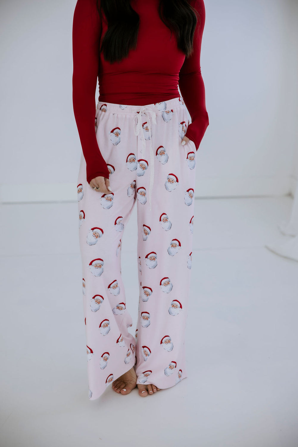Santa Claus Printed Pajama Pants