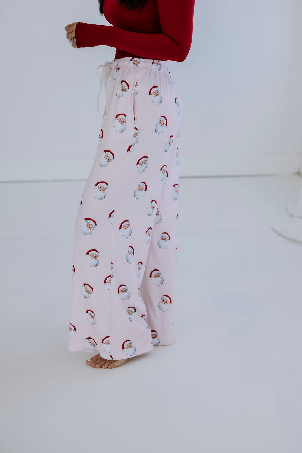 Santa Claus Printed Pajama Pants