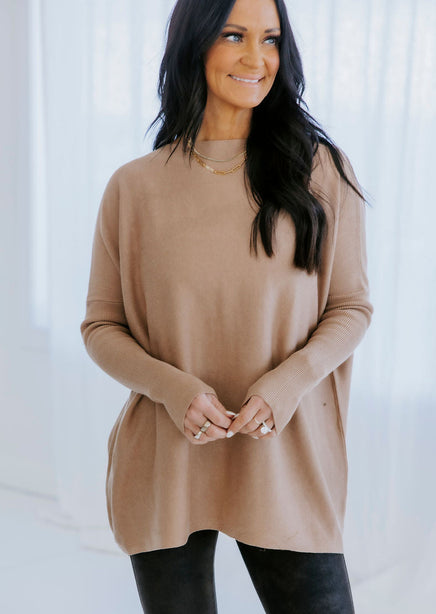 Sydni Batwing Oversized Sweater product view