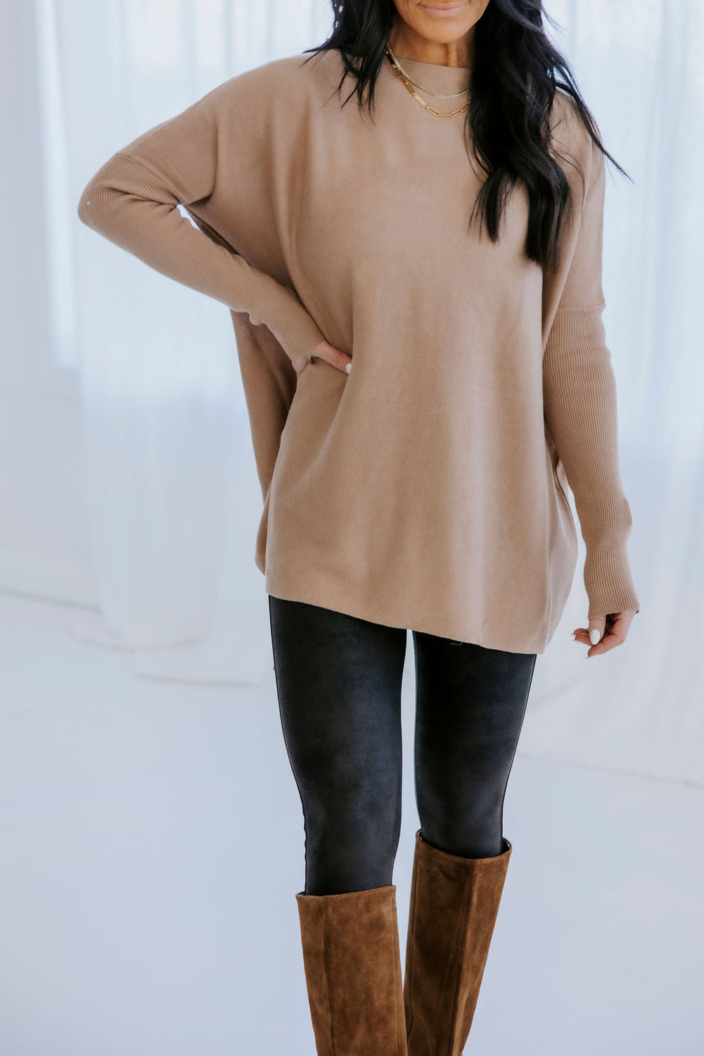 Sydni Batwing Oversized Sweater