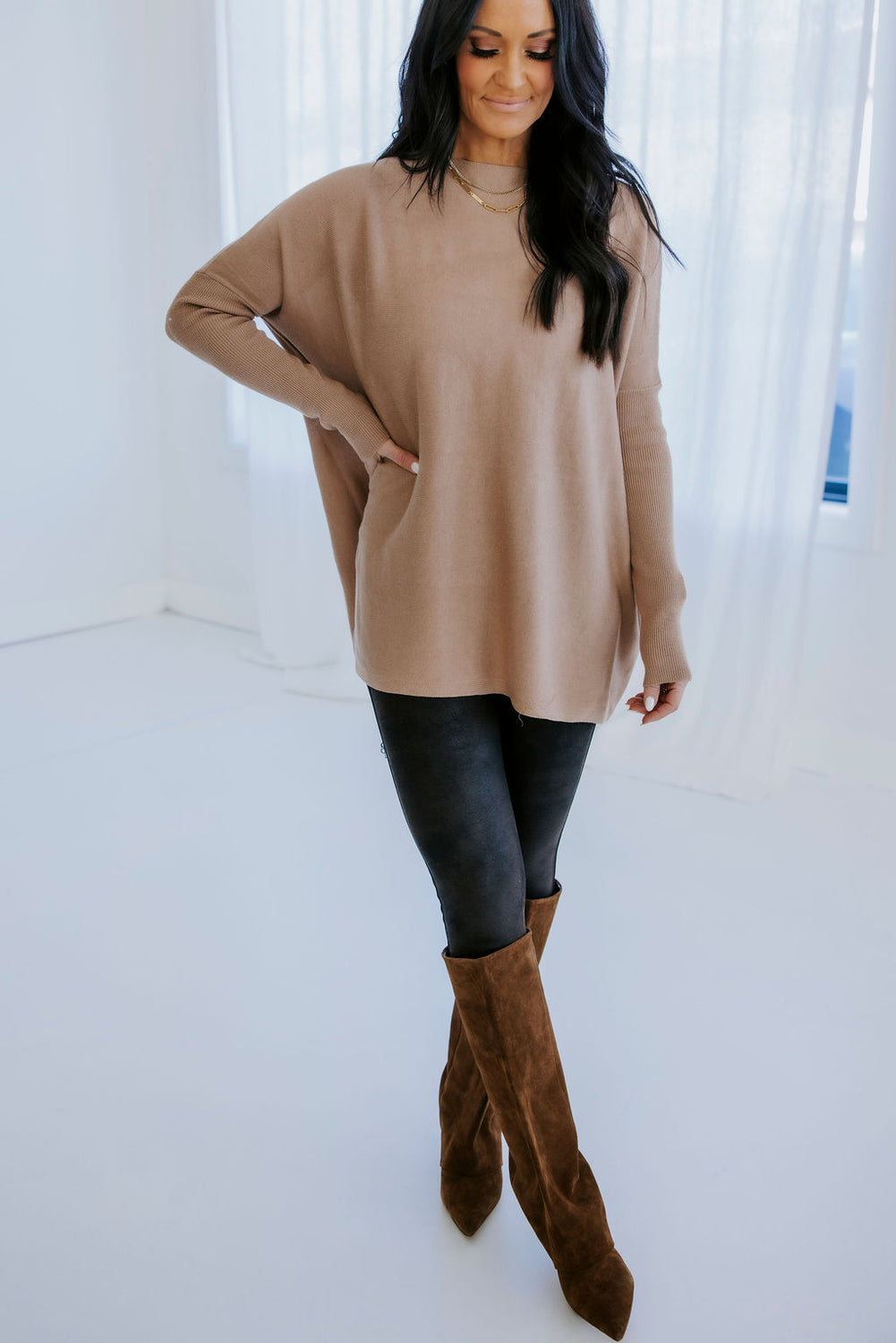 Sydni Batwing Oversized Sweater